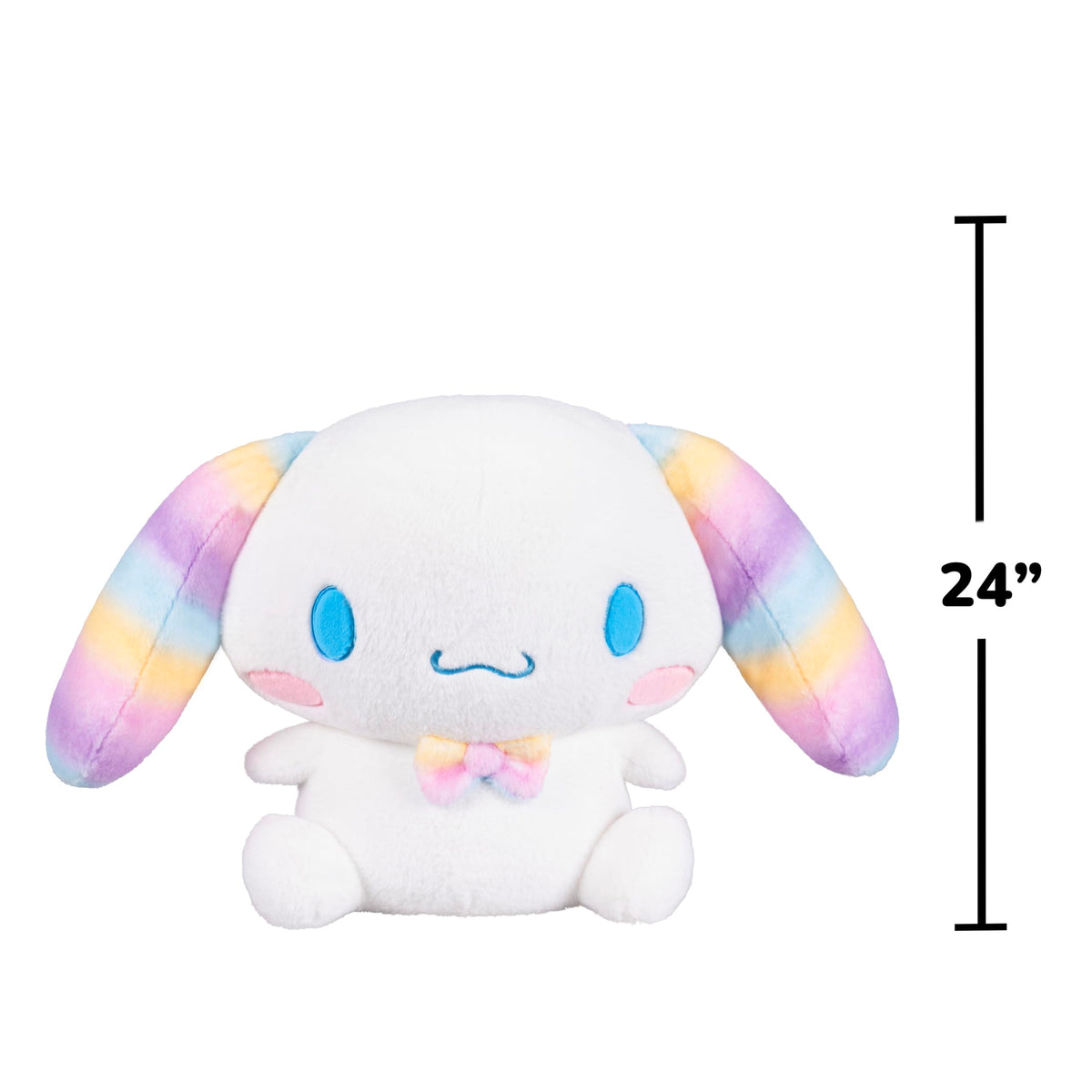 Jazwares Hello Kitty and Friends rainbow plush full body ideal for display and play