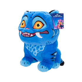 Jazwares KPop Demon Hunters Derpy Tiger plush in seated pose, ideal for display or cuddling