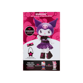 Jazwares Kuromi figure articulated pose for flexible storytelling