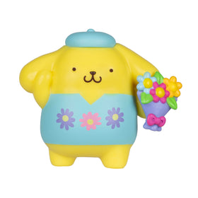 Jazwares Kuromi picnic figure in compact 2-inch size for display and play.