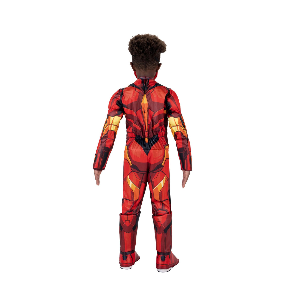 Jazwares Marvel Iron Man Qualux chest piece detail adds authentic sci-fi flair