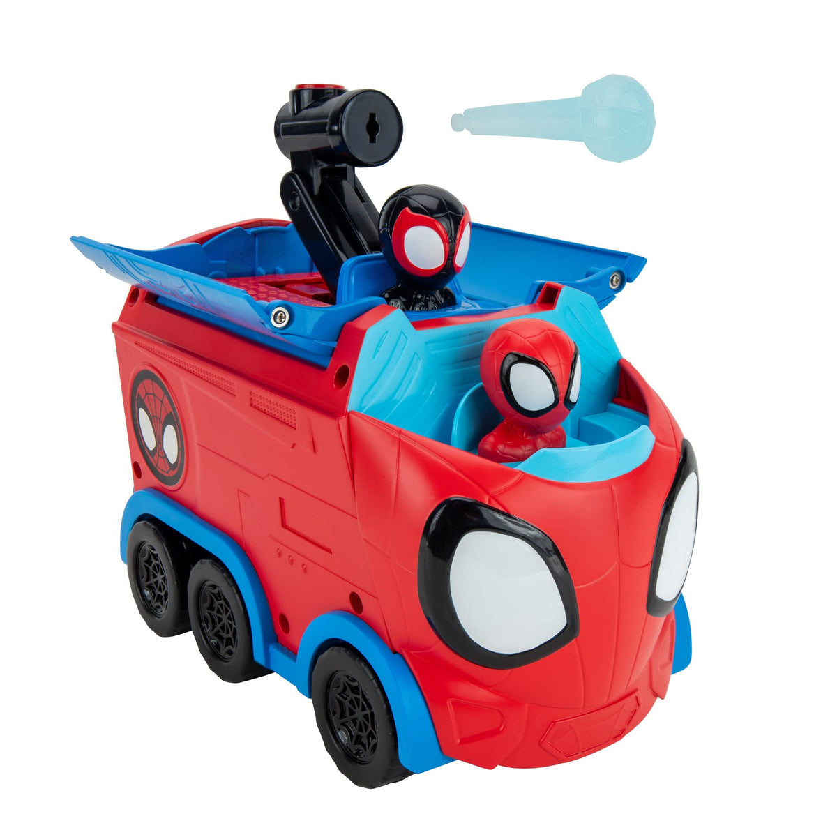 Jazwares Marvel Spidey hauler web dart launchers ready to blast villains