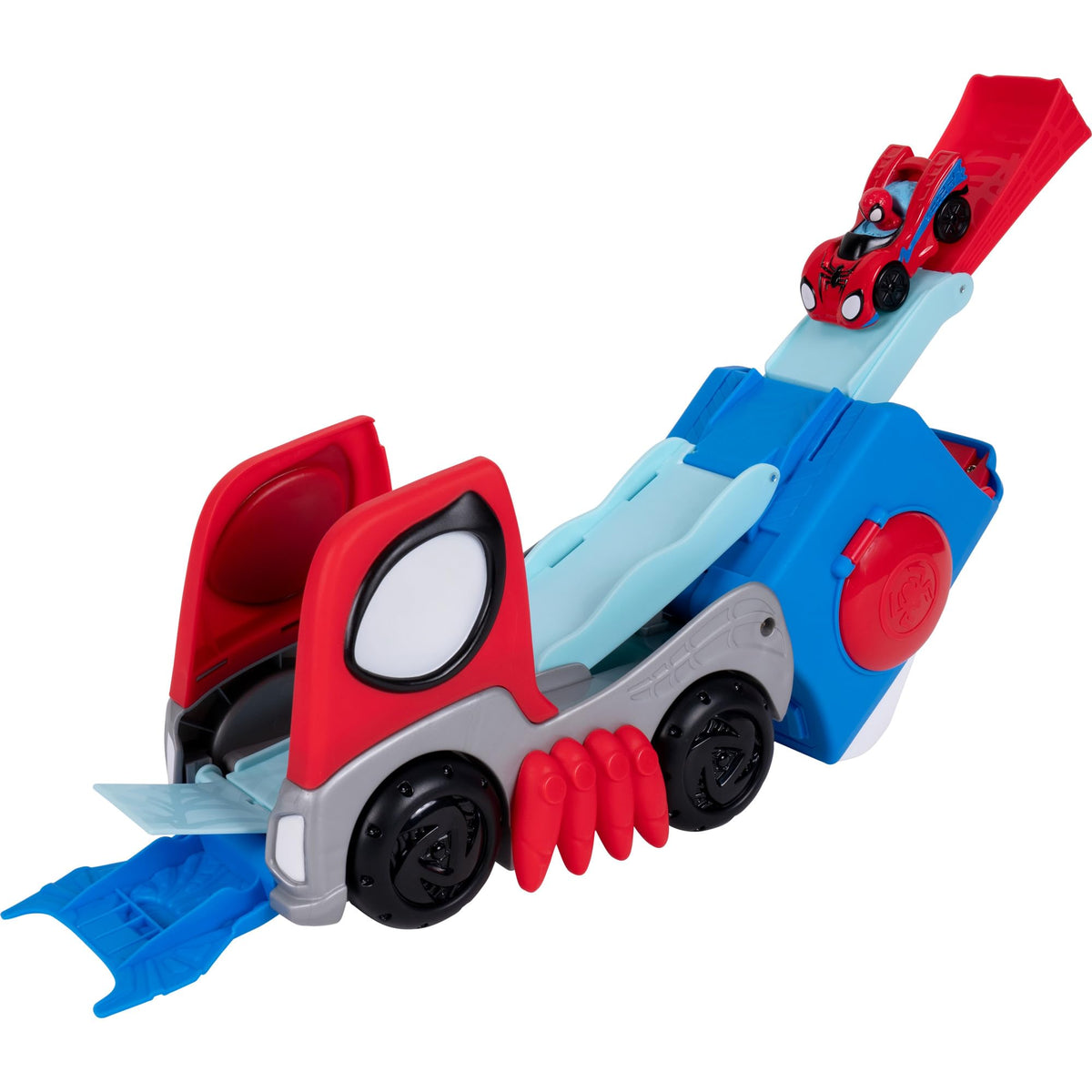 Jazwares front grill pivot option for speed or jump modes