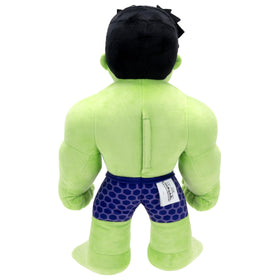 Jazwares Marvel My Friend Hulk plush soft fabric and 16-inch size for cuddly adventures.
