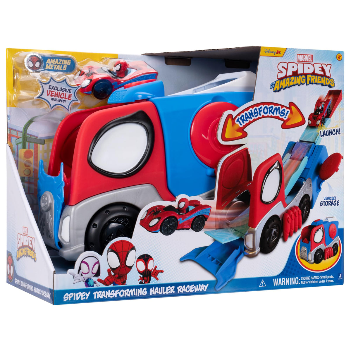 Jazwares launch pad action-ready for launching Spidey into play
