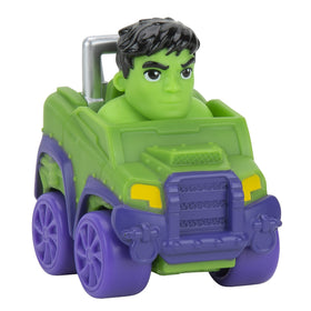 Hulk vehicle from Jazwares Spidey minis built for big hero play moments