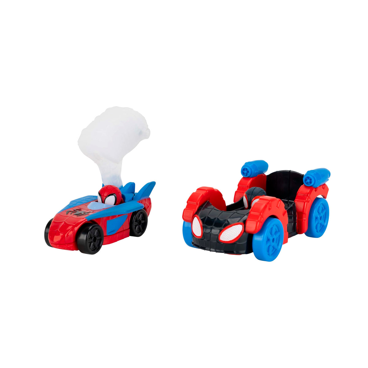 Jazwares Marvel Spidey Spin Raceway on Doc Ock Bridge fuels fast, cooperative play