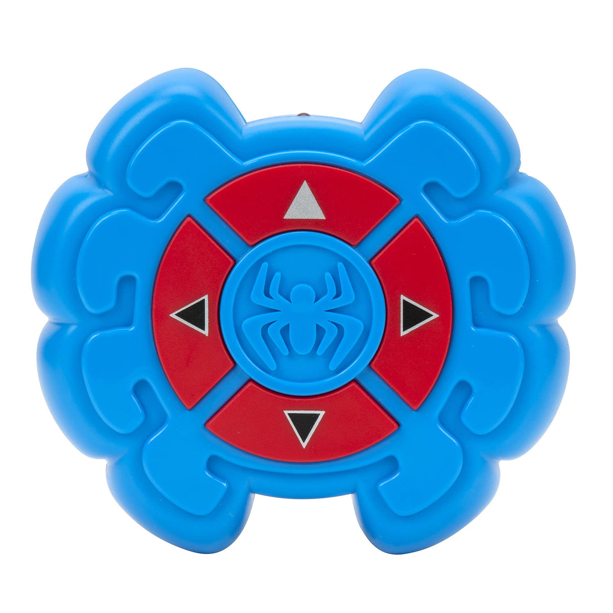 Jazwares Web Crawler remote control enables four-direction navigation for simple play.