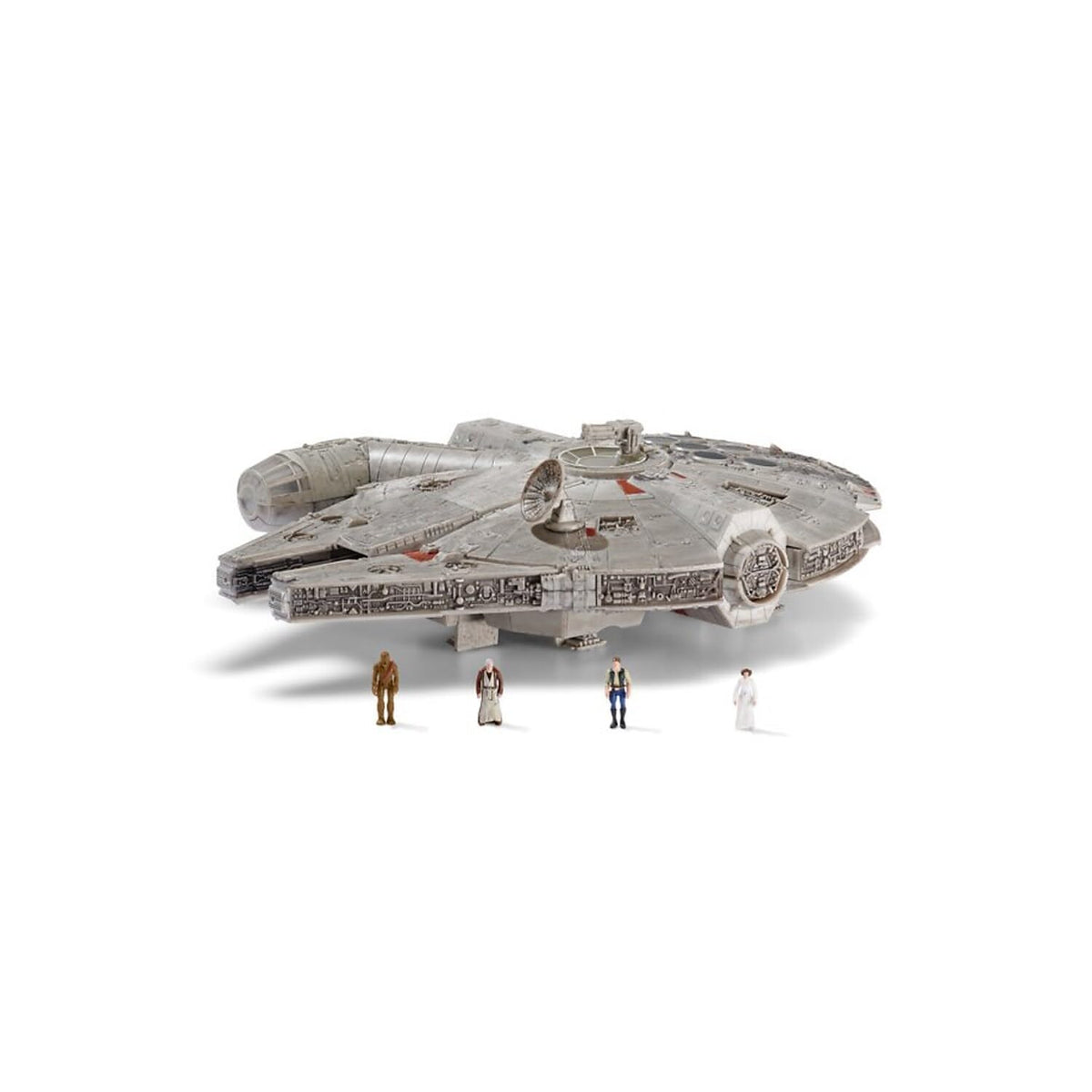 Jazwares Millennium Falcon 9-inch assault class vehicle, authentic scale for display and imaginative play.