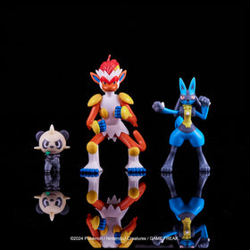 Jazwares Infernape 4.5-inch figure delivering a punch attack.
