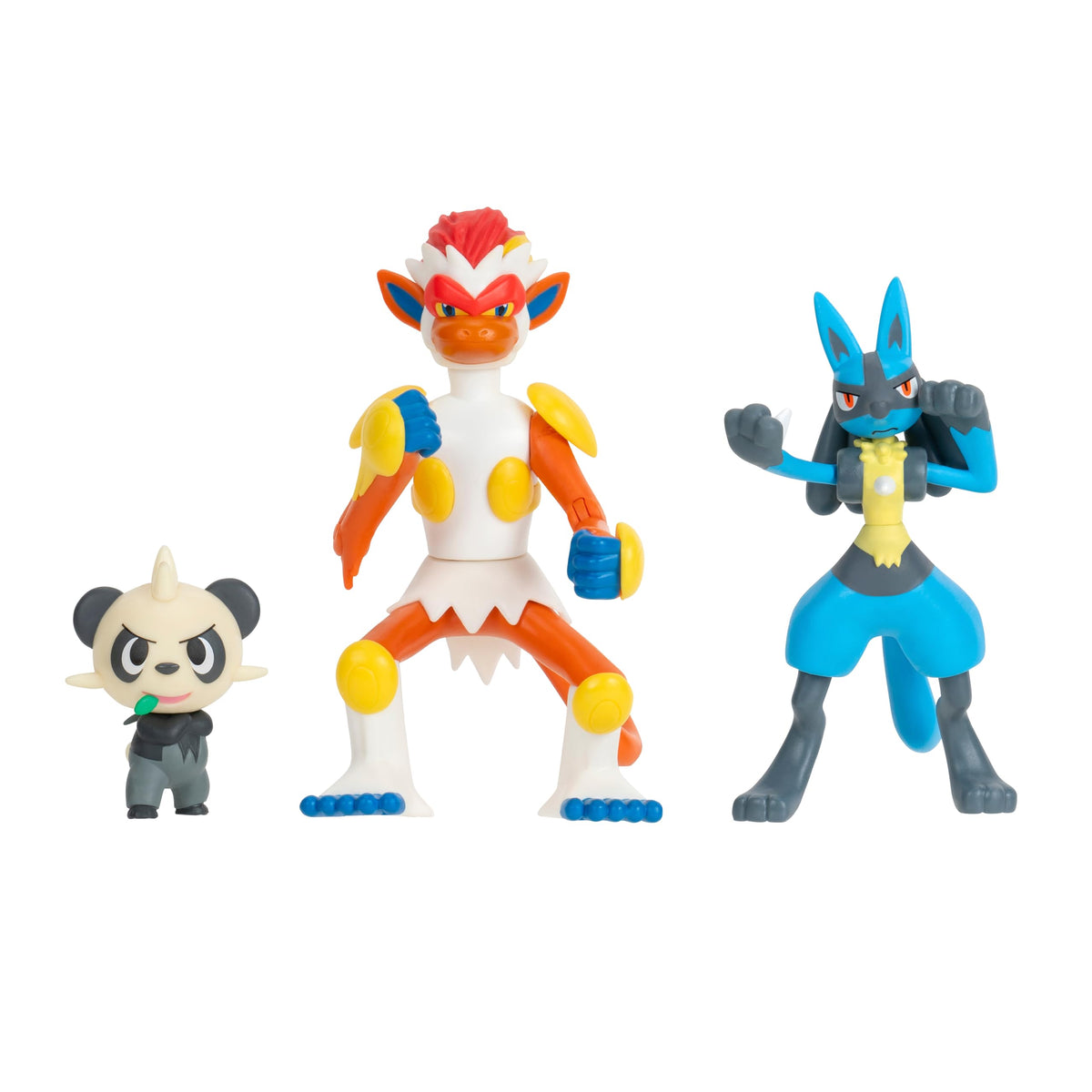 Jazwares Pokemon Pancham 2-inch figure ready for quick battles.