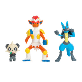 Jazwares Pokemon Pancham 2-inch figure ready for quick battles.