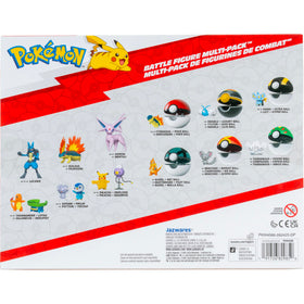 Jazwares Pokemon Battle Figure 6 Pack officially licensed Pokémon product.
