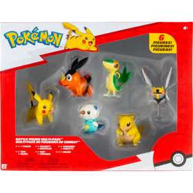 Jazwares Pokemon Battle Figure 6 Pack Oshawott figure for Clip 'N' Go adventures.