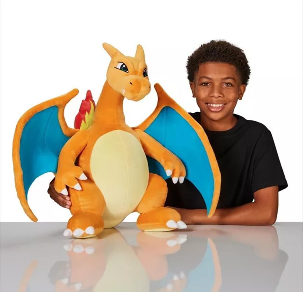 Jazwares Charizard plush take anywhere for on the go comfort