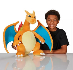 Jazwares Charizard plush take anywhere for on the go comfort