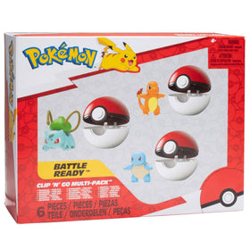 Jazwares Clip 'N' Go multipack with three figures for imaginative play