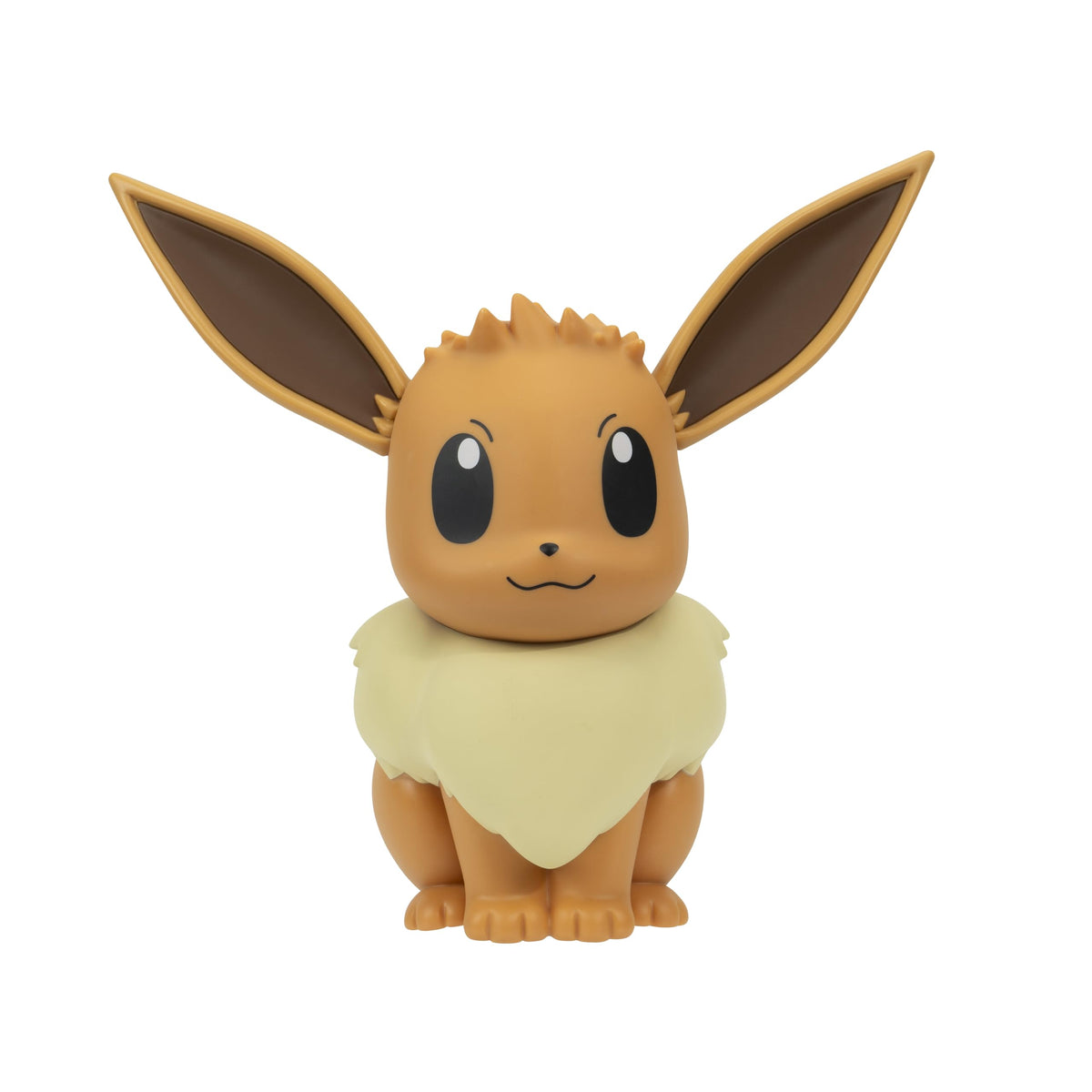 Jazwares Eevee Select vinyl 8-inch front view for desk display.