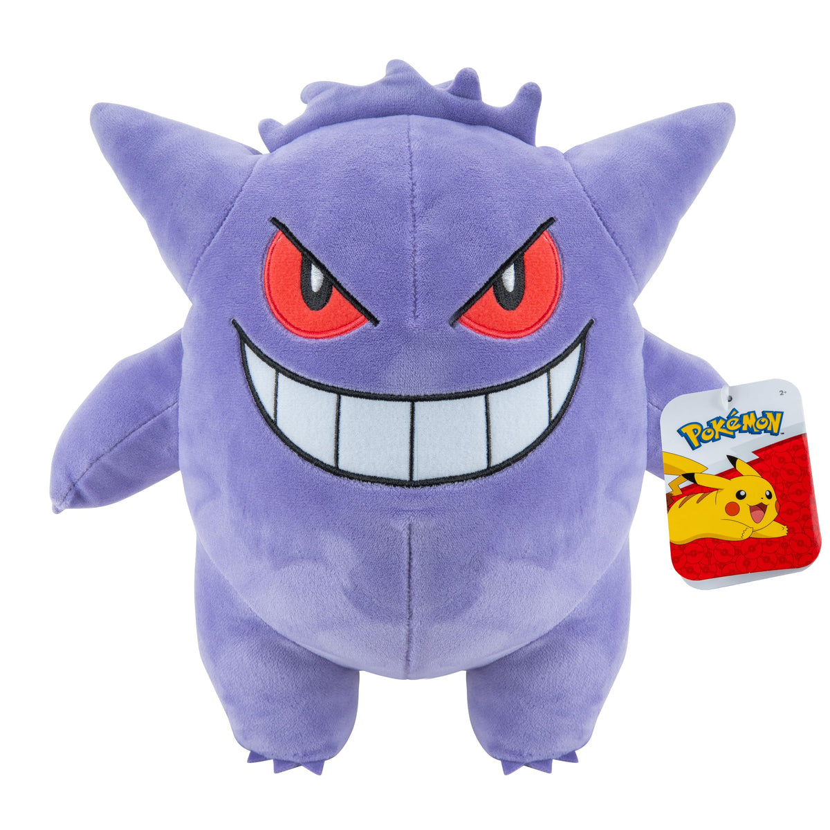 Jazwares Gengar plush 12-inch, perfect for cuddling and display.