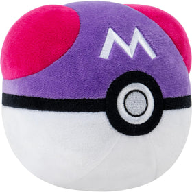 Jazwares Pokémon Poké Ball Plush 4-Pack – Great Ball plush for display and pretend battles