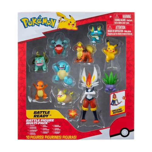 Jazwares Pokémon Proxy Battle Figure 10 Pack origin China; quality figures for play and display