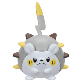 Jazwares Pokemon Raichu 3-inch figure with articulated limbs for dynamic poses.