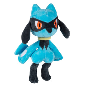 Jazwares Pokémon Riolu Plush face detail with friendly expression