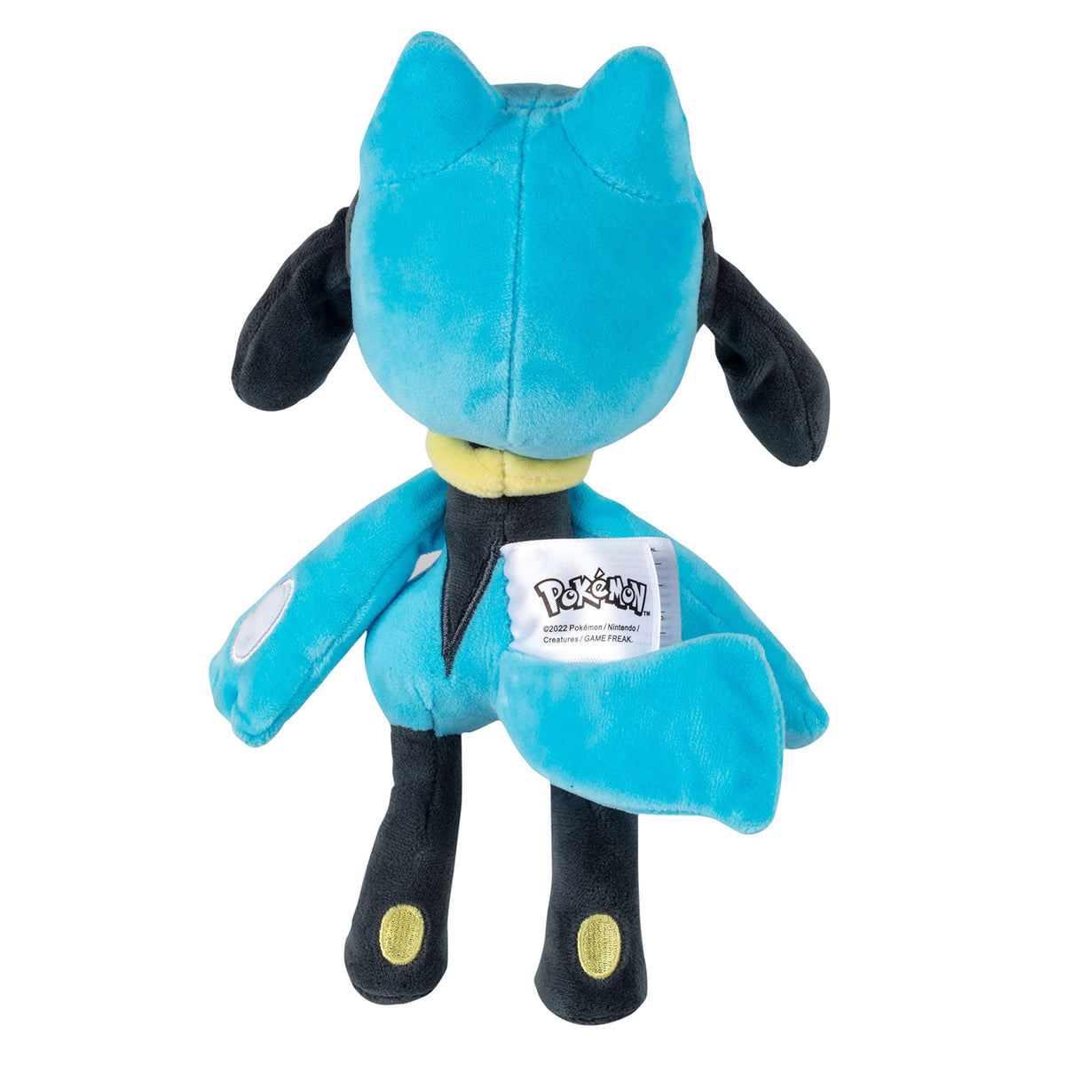 Jazwares Pokémon Riolu Plush packaging, gift-ready presentation