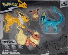 Jazwares Pokemon Select Eevee Evolution Pack – Eevee figure for display and imaginative play.