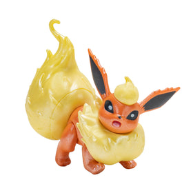 Jazwares Pokemon Select Eevee Evolution Pack – Jolteon figure with articulation for dynamic posing.