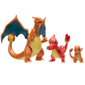 Jazwares Pokémon Select Evolution Charmander 2-inch display-ready figure