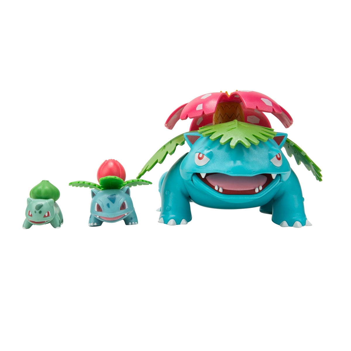 Jazwares Pokémon Select Evolution Bulbasaur 2-inch figure for display and play