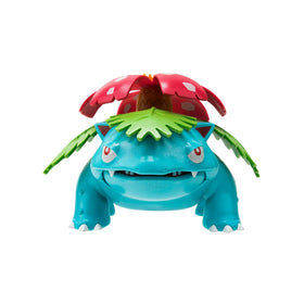 Jazwares Pokémon Select Evolution Venusaur 12-inch figure with articulated limbs for dramatic poses