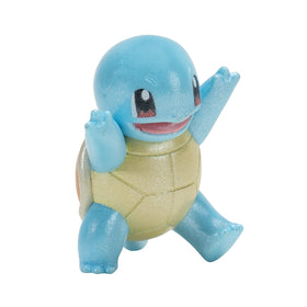 Jazwares Wartortle articulated figure supports expressive battle-ready poses.