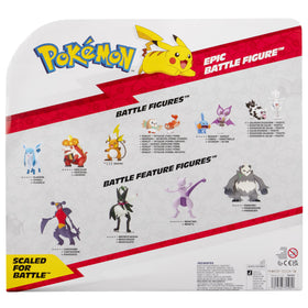 Jazwares Skeledirge figure with display stand, ideal for shelf display and imaginative battles.