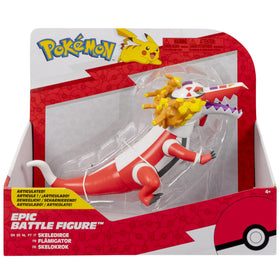 Jazwares Pokémon Skeledirge Epic Battle Figure in dynamic pose for display and play.