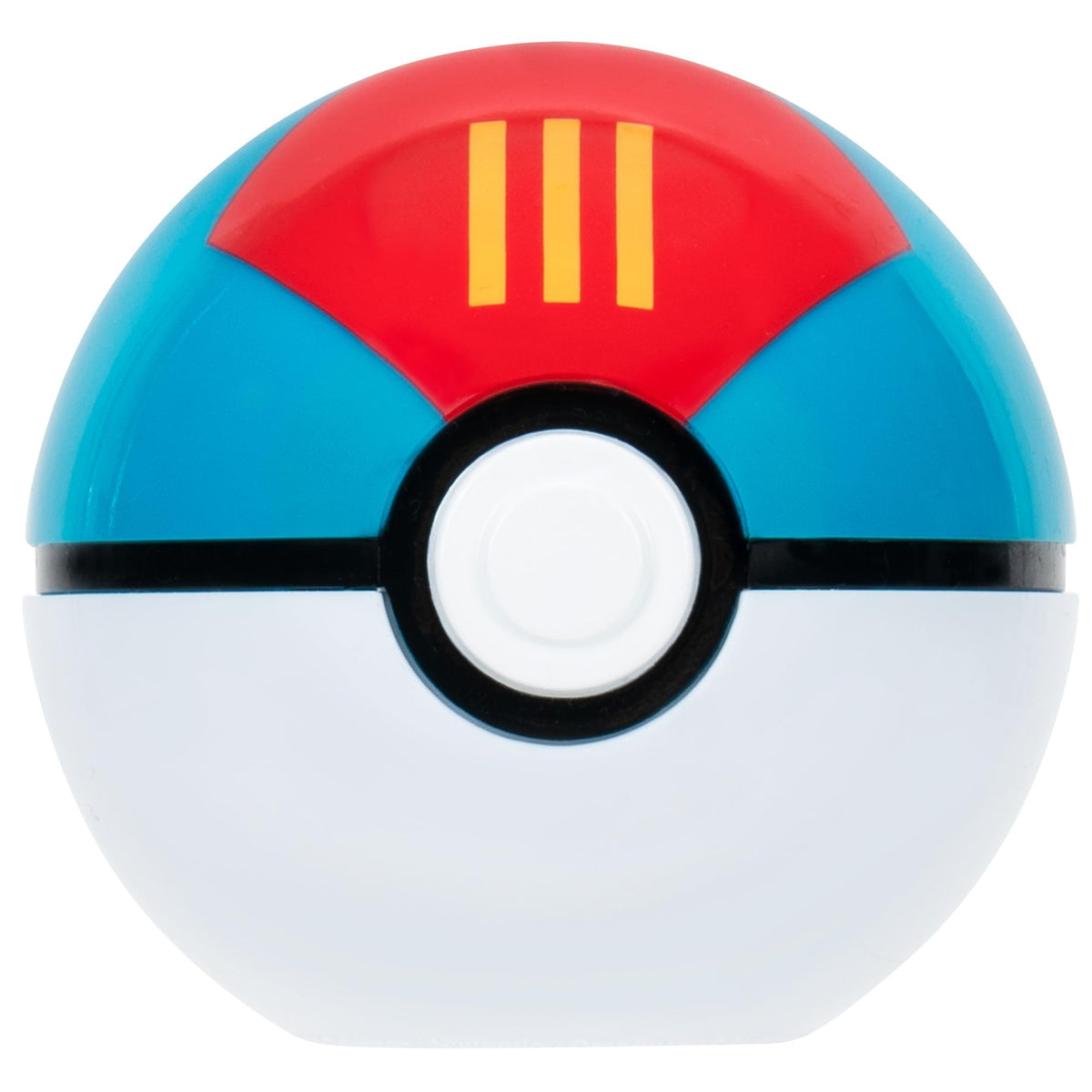 Jazwares Squirtle 2-inch battle figure fits inside Poké Ball for on-the-go battles.