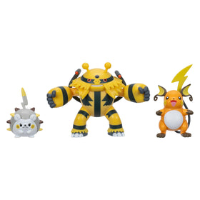 Jazwares Pokemon Togedemaru 2-inch figure ready for quick posing play.