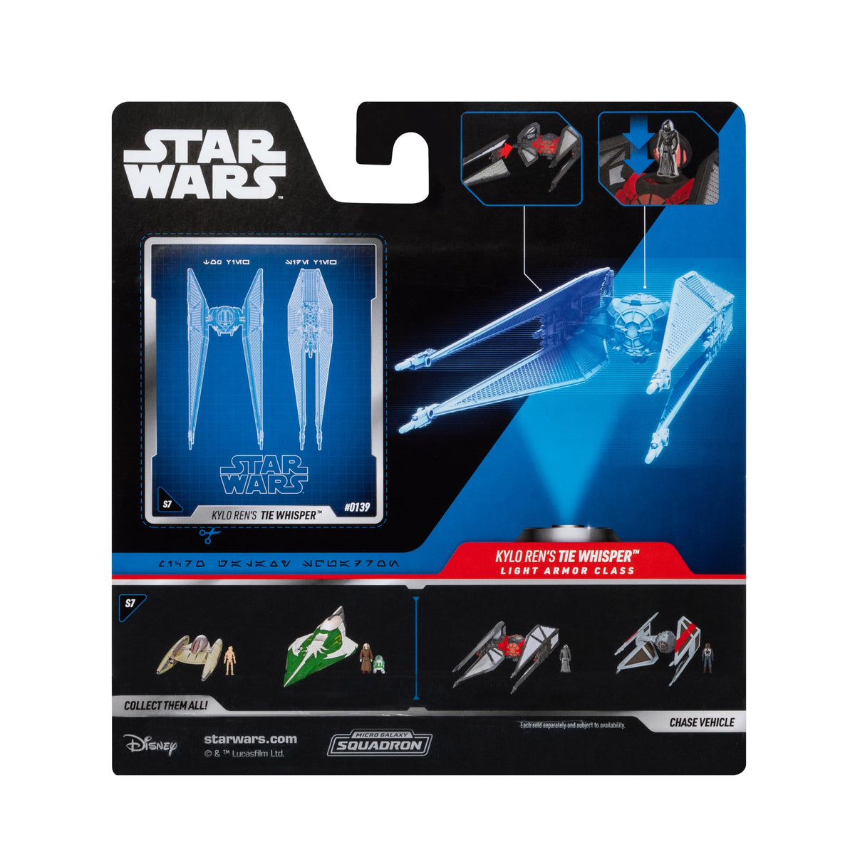 Jazwares Barc Speeder Blue with Clone Trooper Lieutenant for display and play