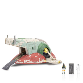 Jazwares Boba Fett Starship pivoting cockpit for immersive action play
