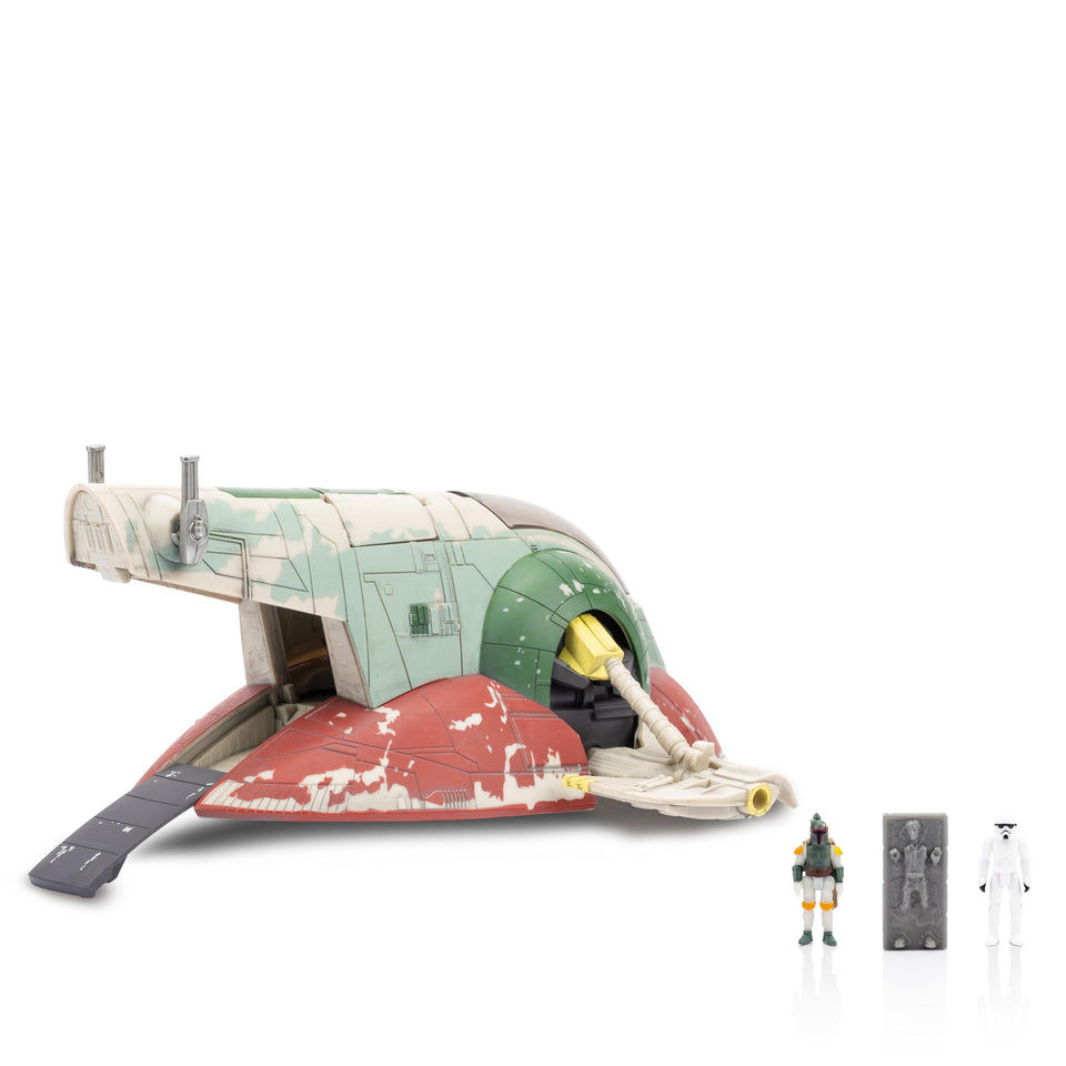 Jazwares Boba Fett Starship pivoting cockpit for immersive action play