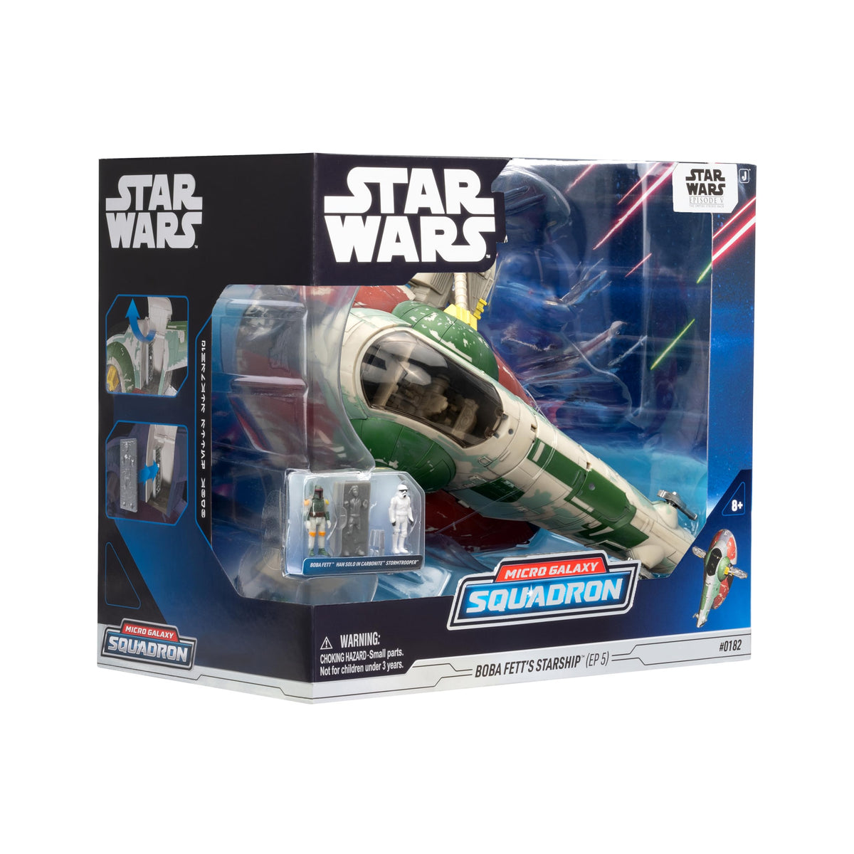 Jazwares Boba Fett Starship removable weapons rack adds play options
