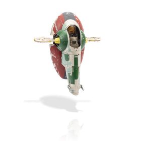 Jazwares Star Wars Boba Fett Starship wings extend for dynamic flight poses