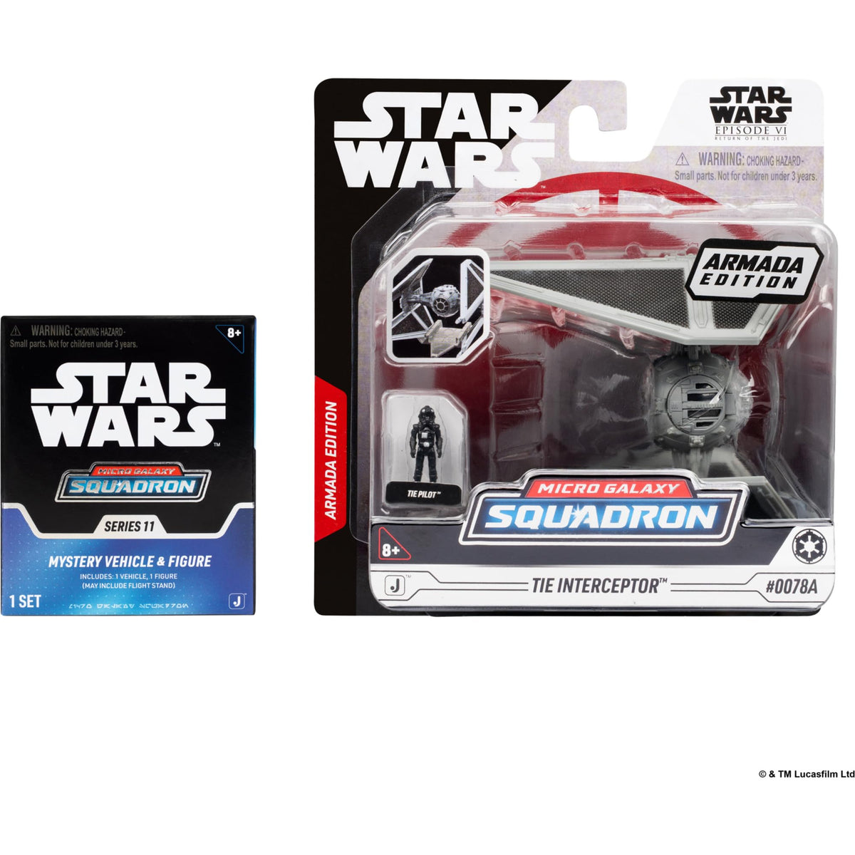 Jazwares Star Wars MGS TIE Pilot micro figure compatible with the fleet.