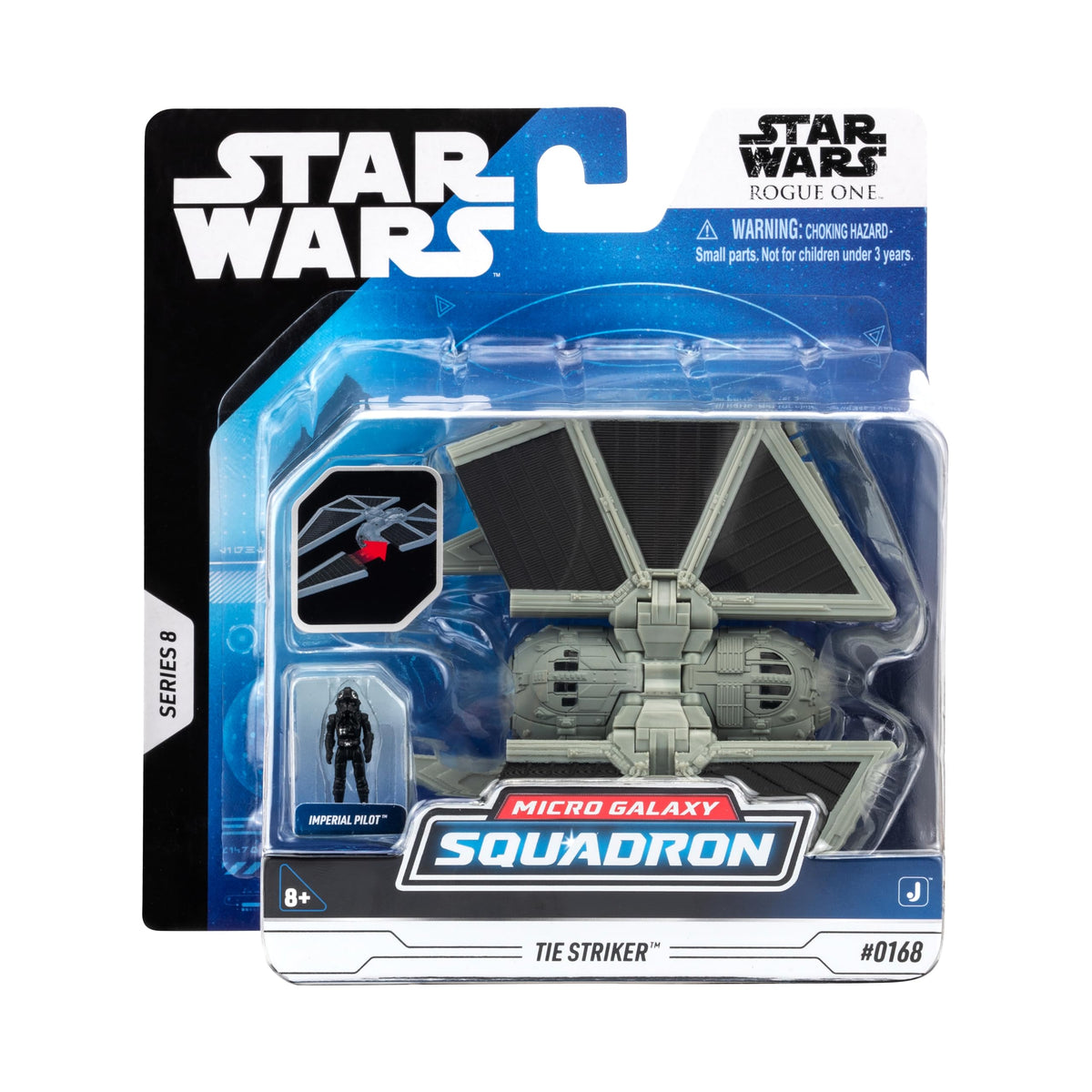 Jazwares Star Wars Micro Galaxy Squadron Tie Striker pilot accessory pack enables quick storytelling