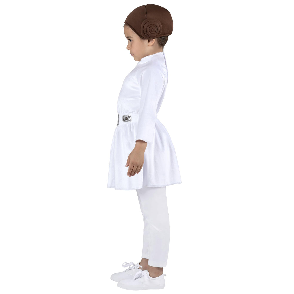 Jazwares Star Wars Princess Leia dress sleeve detail with flared sleeves.