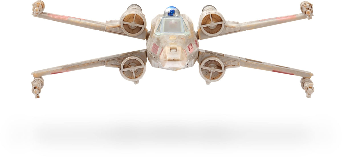 Star Wars R2-D2 micro figure with accessible droid features on the X-Wing.