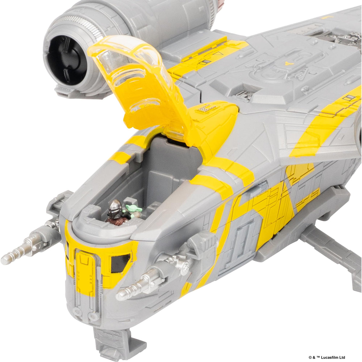 Jazwares Razor Crest weapons rack invites armory-style play