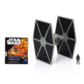 Jazwares Star Wars Micro Galaxy TIE Fighter Armada Edition detailed model ideal for display and collection.
