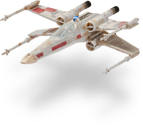 Open S-foils on the Jazwares X-Wing show battle-ready stance.